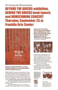 Behind the bricks flyer picture