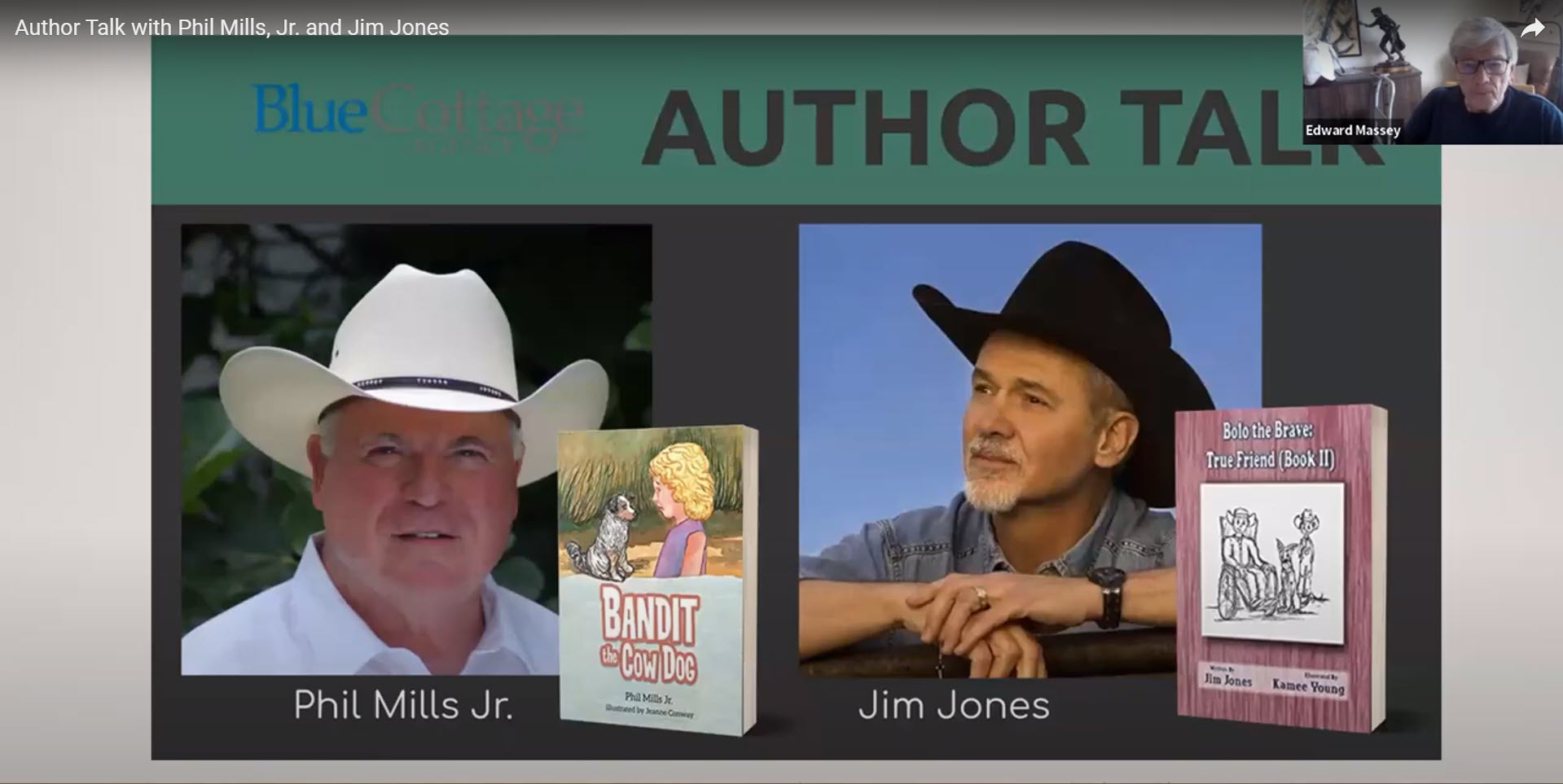 Author Talk with Phil Mills, Jr. and Jim Jones